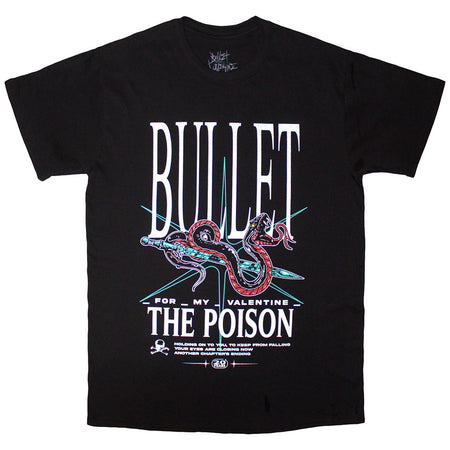 Bullet For My Valentine - The Poison Snake - Black t-shirt