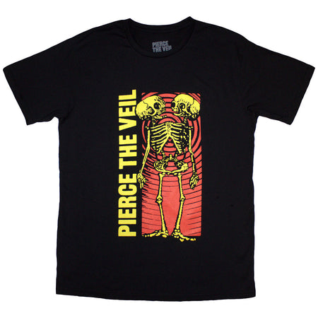 Pierce The Veil - Wavy Skeleton - Black t-shirt