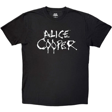 Alice Cooper - Logo Mono - Black t-shirt
