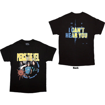 Pierce The Veil - I Can't Hear You - Black t-shirt