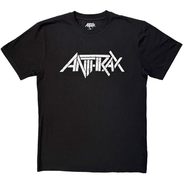 Anthrax - Logo Mono - Black t-shirt