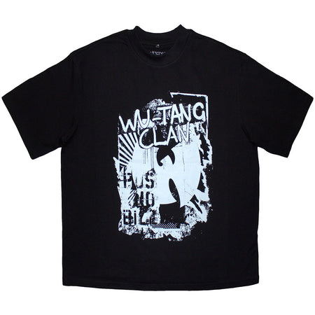 Wu-Tang Clan - Graffiti - Black Oversized Boxy t-shirt