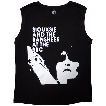 Siouxsie & The Banshees - At The BBC - Black Sleeveless Tank t-shirt