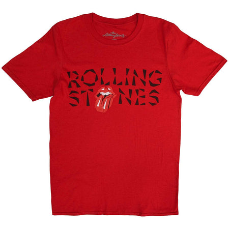Rolling Stones - Hackney Diamonds Shard Logo - Red  t-shirt