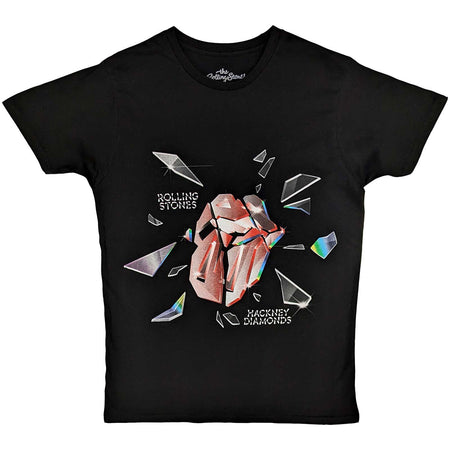 Rolling Stones - Hackney Diamonds Explosion - Black  t-shirt