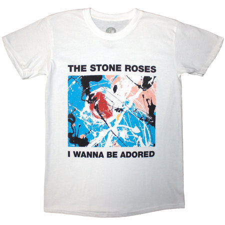 The Stone Roses - Wanna Be Adored - White t-shirt