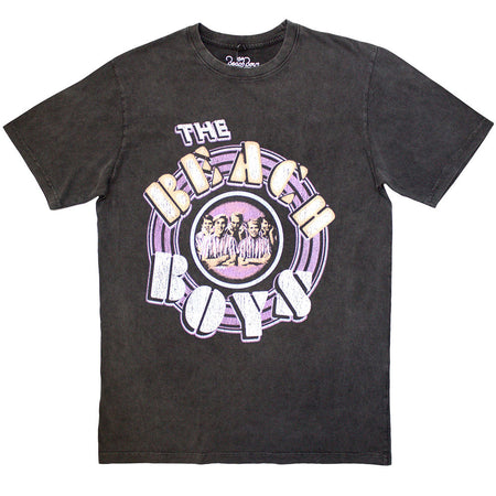 The Beach Boys - Vintage Photo - Charcoal Grey Stone Wash t-shirt