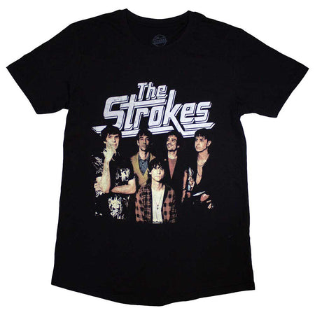 The Strokes - Band Photo - Black  T-shirt