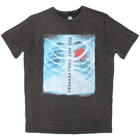 Red Hot Chili Peppers - X-Ray - Charcoal Grey Stone Wash t-shirt