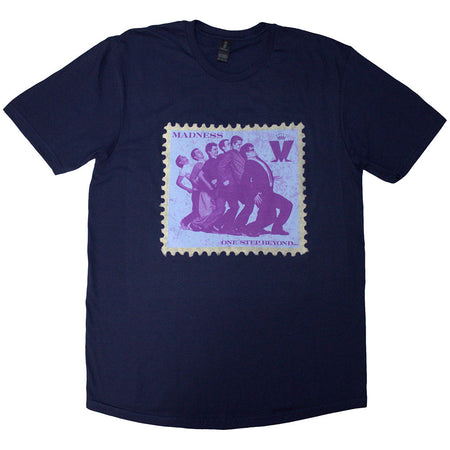 Madness - Stamp - Navy Blue t-shirt