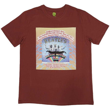 The Beatles - Magical Mystery Tour Album Cover - Red T-shirt