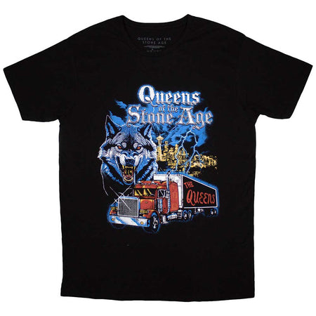 Queens Of The Stone Age - WOLD Skyline - Black t-shirt