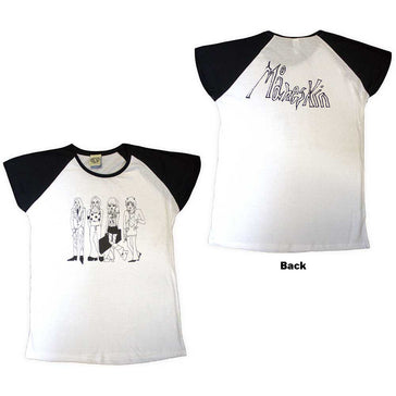 Maneskin - Mini Doodles - Raglan Baseball Jersey t-shirt