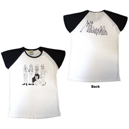 Maneskin - Mini Doodles - Raglan Baseball Jersey t-shirt