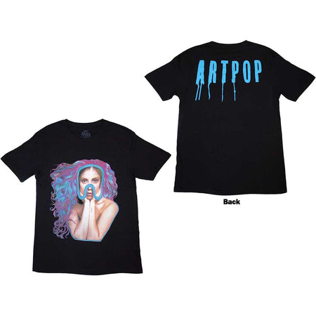 Lady Gaga - Artpop Goggles - Black t-shirt