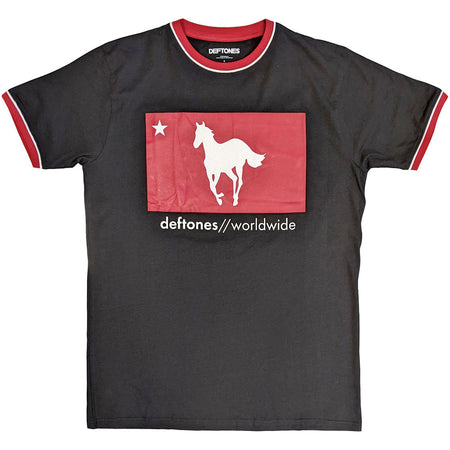 Deftones - Star & Pony - Black Ringer t-shirt