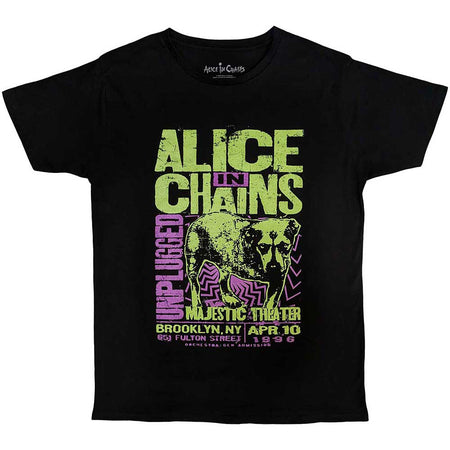 Alice In Chains - Unplugged Dog - Black t-shirt