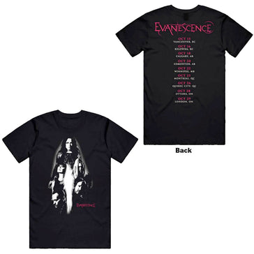 Evanescence - Canada Tour '24 Photo - Green t-shirt