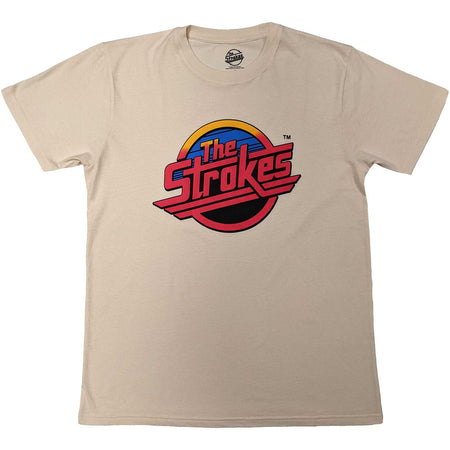 The Strokes - Red Logo - Natural t-shirt