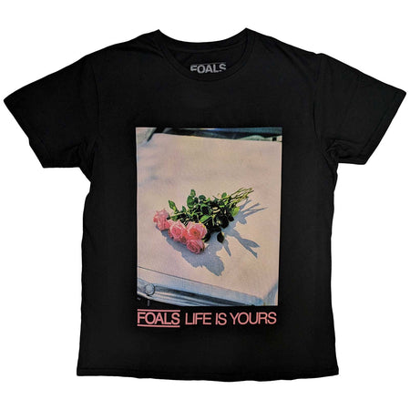 FOALS - Life Is Yours - Black T-shirt