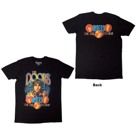The Doors - Riders On The Storm - Black t-shirt