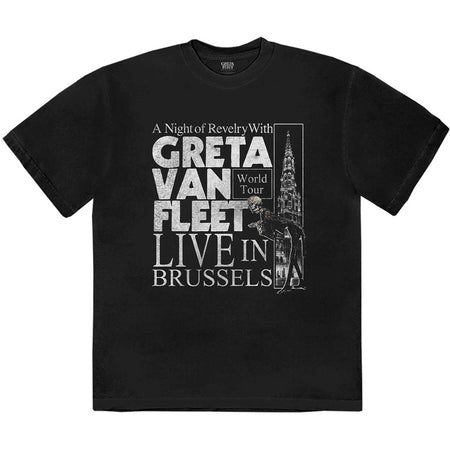 Greta Van Fleet - Night Of Revelry - Black t-shirt