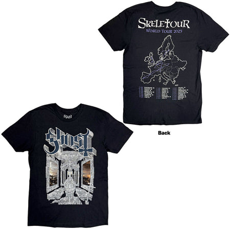 Ghost - Skeleta Album Cover '25 Tour - Black T-shirt