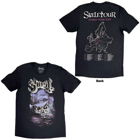Ghost - Skeletor Admat '25 Tour - Black T-shirt