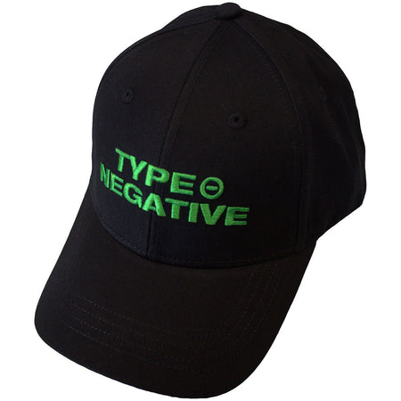 Type O Negative - Text Logo - OSFA Black Snapback Baseball Cap