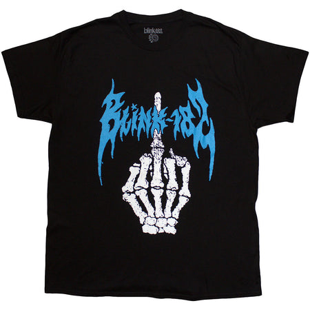 Blink 182 - Middle Finger - Black t-shirt