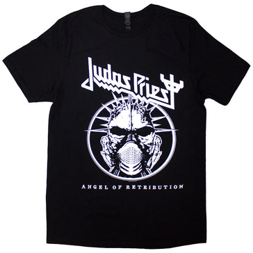 Judas Priest - Angel Of Retribution Headshot - Black t-shirt