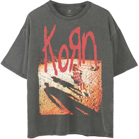 Korn - Shadow Playground - Charcoal Grey t-shirt