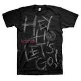 Ramones - Hey Ho - Black  t-shirt