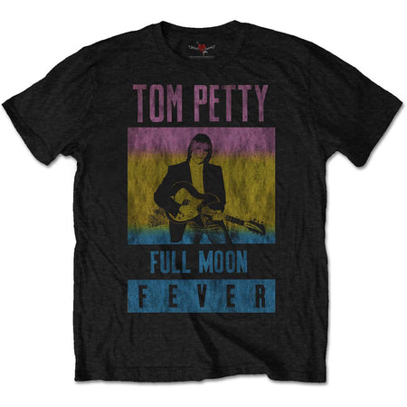 Tom Petty - Full Moon Fever - Black T-shirt