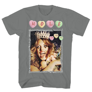 Hole - Live Through This - Charcoal t-shirt