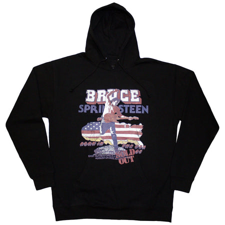 Bruce Springsteen - Born In The USA '85 - Black Pullover Hooded Sweatshirt