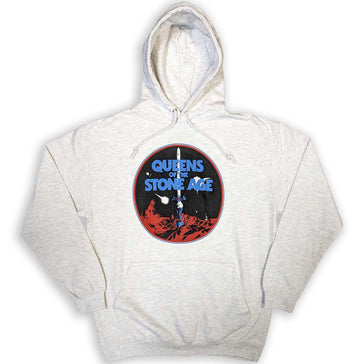 Queens Of The Stone Age - Branca Sword - Pullover Grey Hooded Sweatshirt