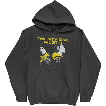 Twenty One Pilots - Back To Back - Black Pullover Hoodie