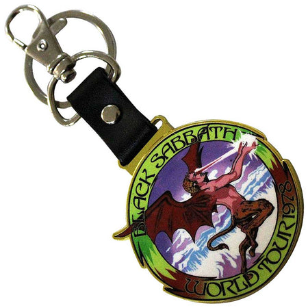 Black Sabbath - World Tour 1978 - Metal Keychain