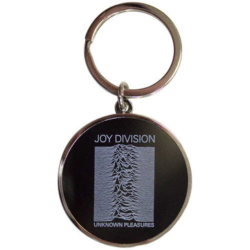 Joy Division - Unknown Pleasures - Photo Print - Metal Keychain