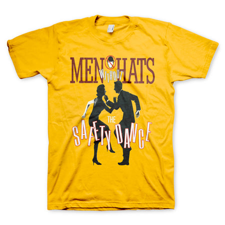 Men Without Hats - Safety Dance - Yellow t-shirt