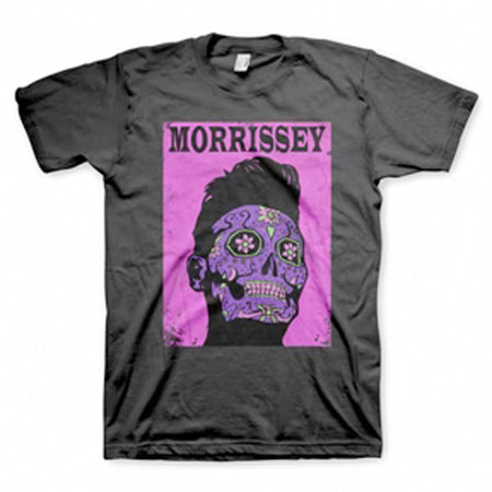 Morrissey - Day Of The Dead Pink - Black t-shirt