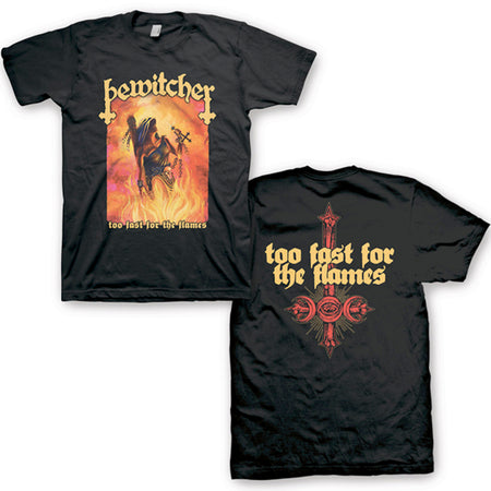 Bewitcher - Flames - Black t-shirt