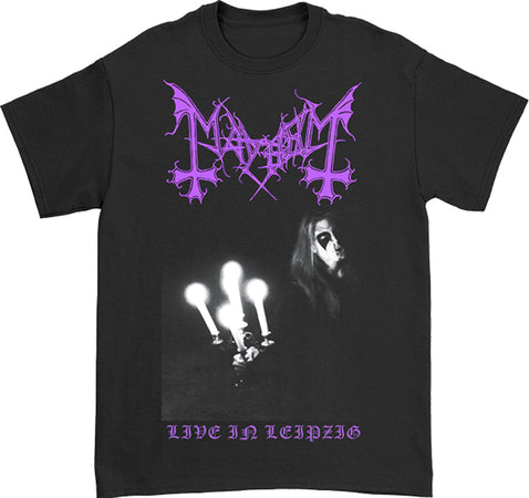 Mayhem - Leipzieg- Black t-shirt