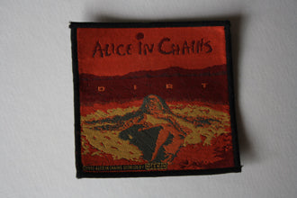 RARE VINTAGE Alice In Chains Dirt small sew on patch