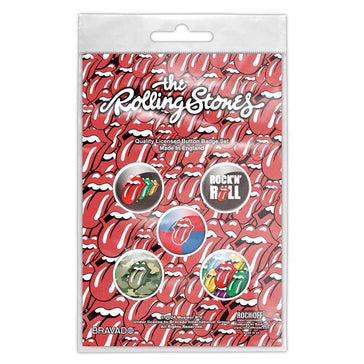 The Rolling Stones - Rock 'N' Roll - Button Badge Pack