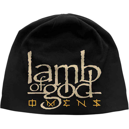 Lamb Of God - Omens - Black OSFA Beanie Ski Cap
