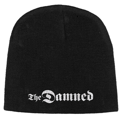 The Damned - Gothic Logo - Black Ski Cap Beanie