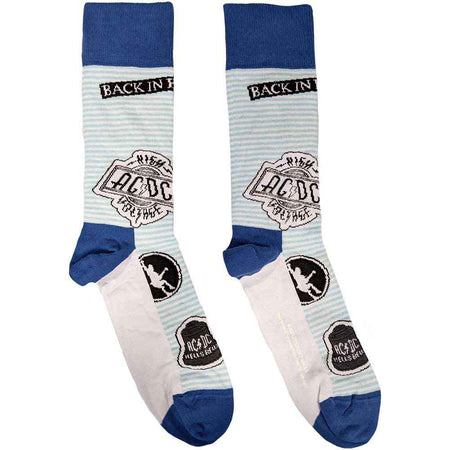 AC/DC - Icons - Blue Socks
