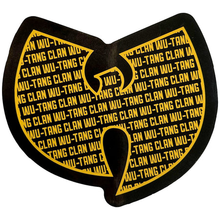 Wu-Tang Clan - Logos In Logo - 5" Sticker